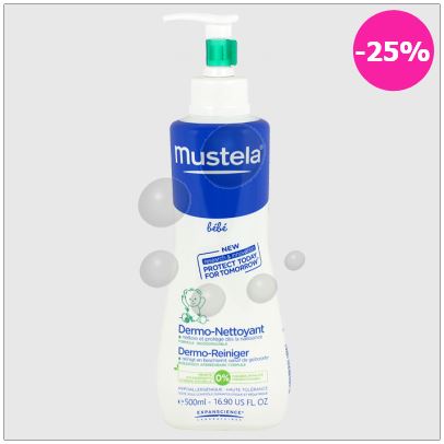 Mustela dermo nettoyant sans savon